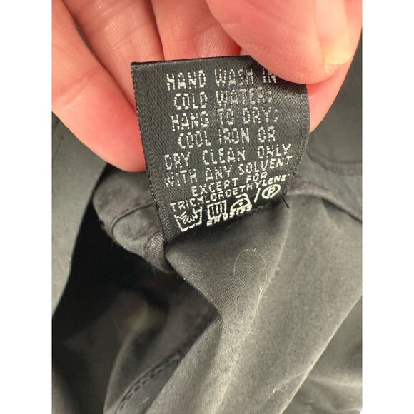 Lafayette 148 New York Black Button Up Jacket  Women's Size 0 Easy Wear EUC - Picture 10 of 11